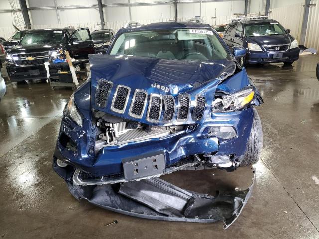 1C4PJMDX4JD579062 - 2018 JEEP CHEROKEE LIMITED ლურჯი ფოტო 5