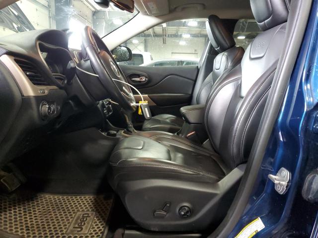 1C4PJMDX4JD579062 - 2018 JEEP CHEROKEE LIMITED ლურჯი ფოტო 7