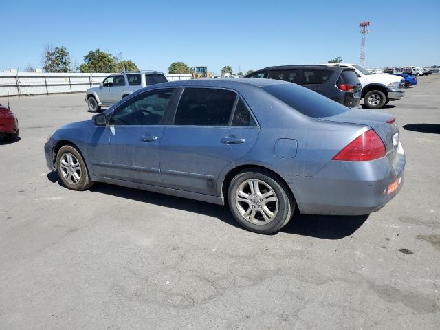 1HGCM56757A143471 - 2007 HONDA ACCORD EX BLUE photo 2