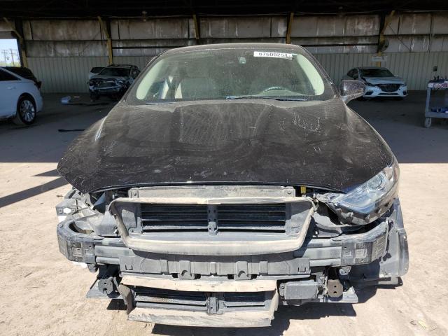 3FA6P0HD6KR219065 - 2019 FORD FUSION SE BLACK photo 5