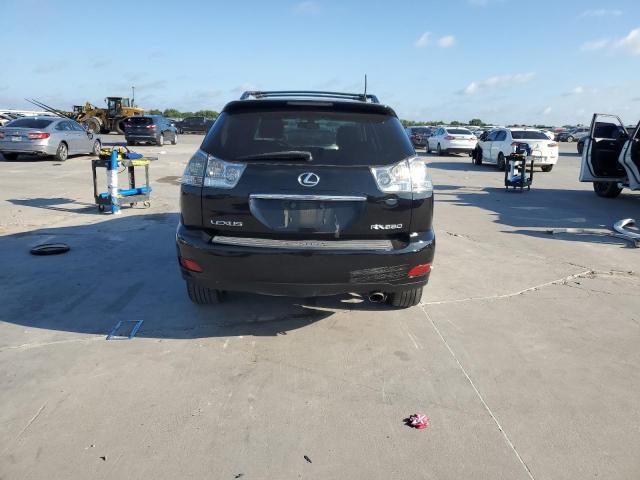 2T2GK31U48C037481 - 2008 LEXUS RX 350 BLACK photo 6