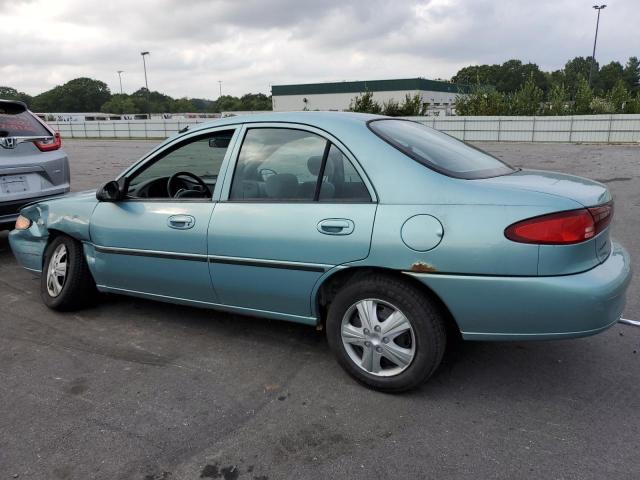 1FAFP10PXXW292388 - 1999 FORD ESCORT LX GREEN photo 2