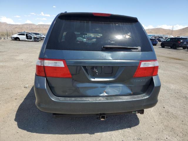 5FNRL38465B405165 - 2005 HONDA ODYSSEY EX GRAY photo 6