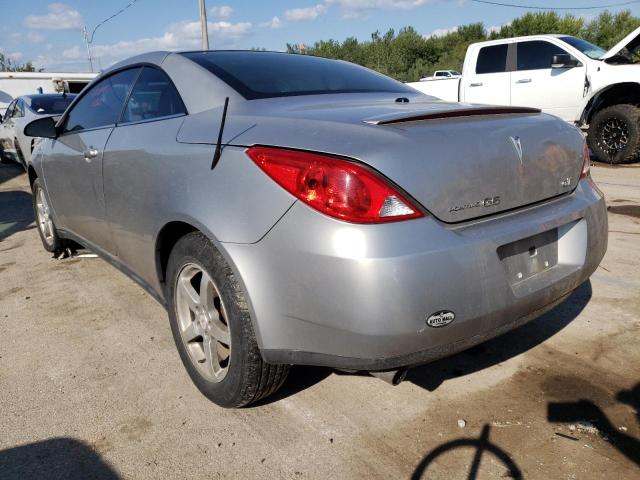 1G2ZH36N184262719 - 2008 PONTIAC G6 GT SILVER photo 2