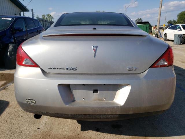 1G2ZH36N184262719 - 2008 PONTIAC G6 GT SILVER photo 6