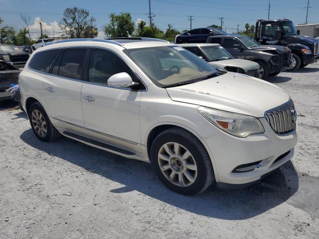 5GAKRDKD7DJ113497 - 2013 BUICK ENCLAVE WHITE photo 4