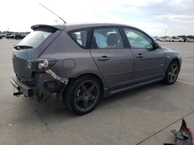 JM1BK343671750385 - 2007 MAZDA 3 HATCHBACK GRAY photo 3