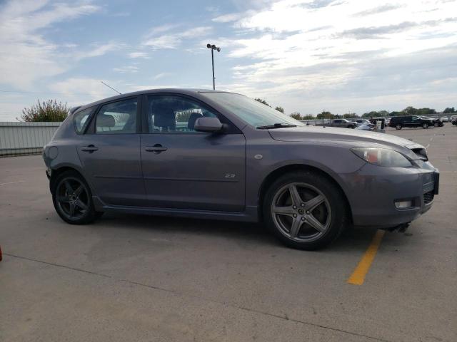 JM1BK343671750385 - 2007 MAZDA 3 HATCHBACK GRAY photo 4