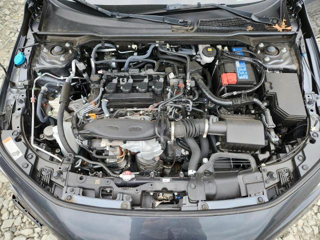 2HGFE1F72RH307380 - 2024 HONDA CIVIC EX GRAY photo 11