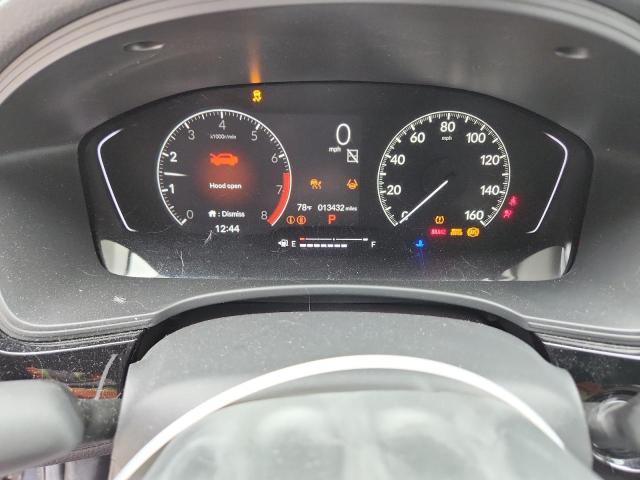 2HGFE1F72RH307380 - 2024 HONDA CIVIC EX GRAY photo 9