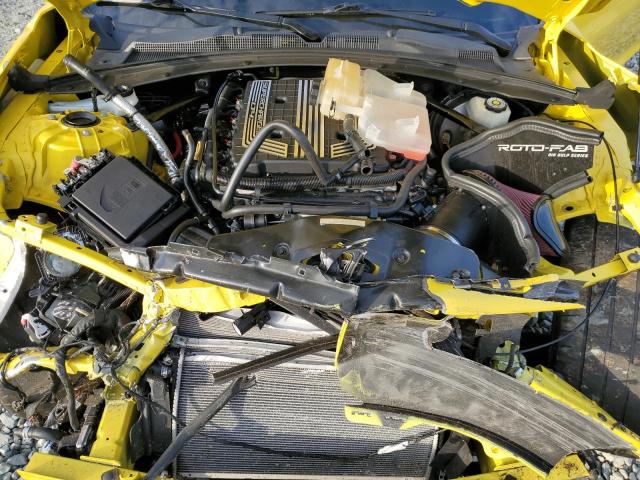 1G1FK1R67J0144902 - 2018 CHEVROLET CAMARO ZL1 黄色 照片 11