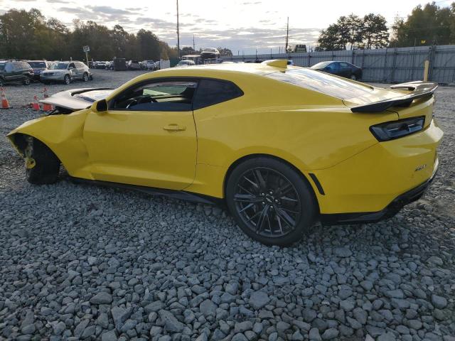 1G1FK1R67J0144902 - 2018 CHEVROLET CAMARO ZL1 黄色 照片 2