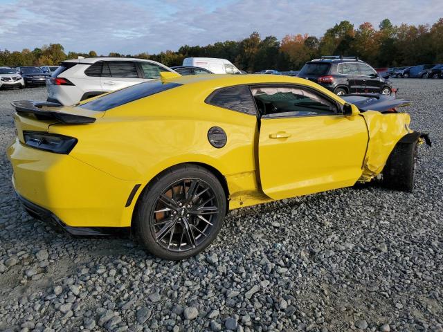 1G1FK1R67J0144902 - 2018 CHEVROLET CAMARO ZL1 黄色 照片 3