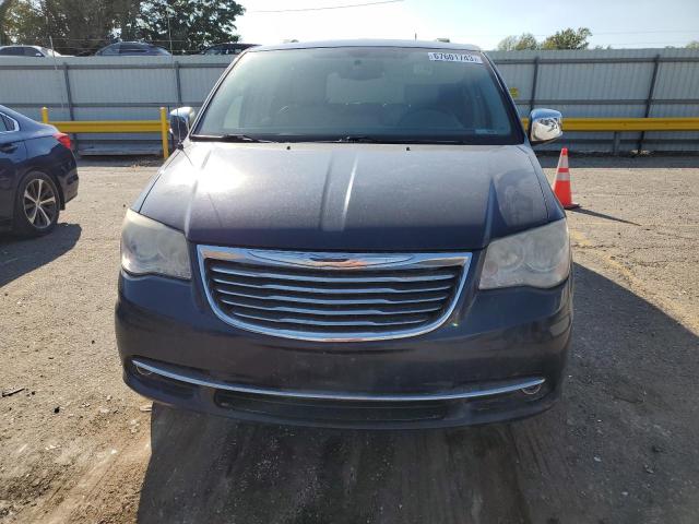 2C4RC1CG5DR805808 - 2013 CHRYSLER TOWN & COU TOURING L BLUE photo 5