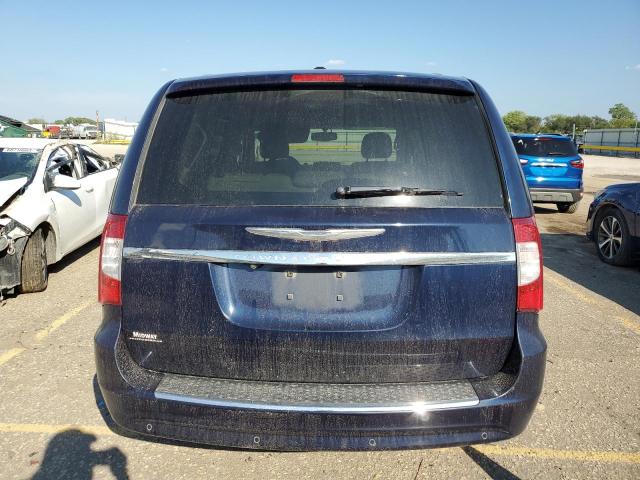 2C4RC1CG5DR805808 - 2013 CHRYSLER TOWN & COU TOURING L BLUE photo 6