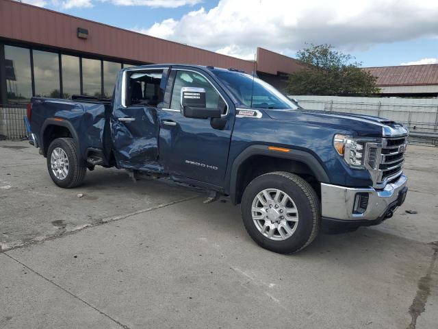 1GT49NEY8LF158607 - 2020 GMC SIERRA K2500 SLT BLUE photo 4