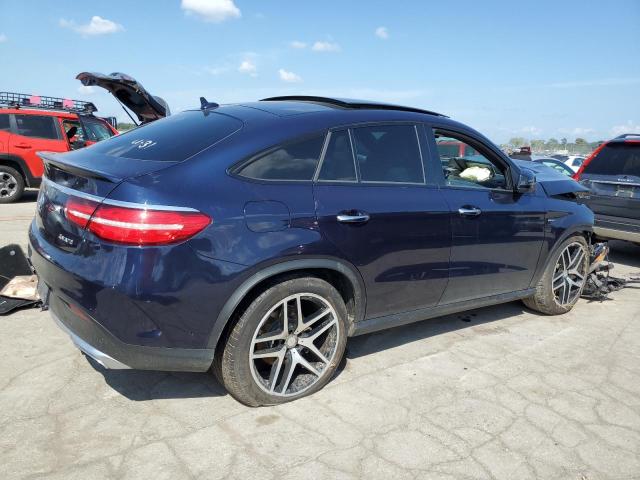 4JGED6EB9GA009092 - 2016 MERCEDES-BENZ GLE COUPE 450 4MATIC BLUE photo 3