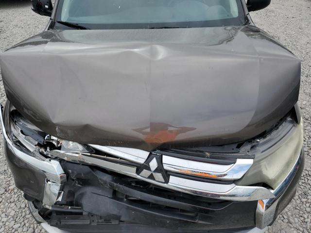 JA4AZ3A3XJZ035544 - 2018 MITSUBISHI OUTLANDER SE GRAY photo 12