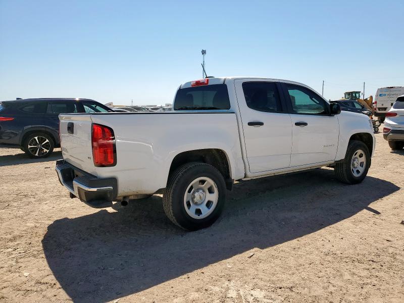 1GCGSBENXN1220739 - 2022 CHEVROLET COLORADO WHITE photo 3