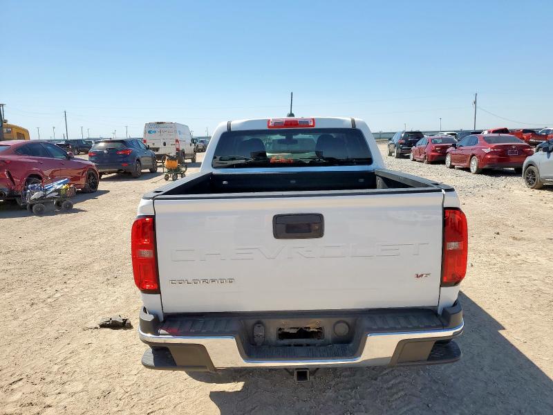 1GCGSBENXN1220739 - 2022 CHEVROLET COLORADO WHITE photo 6