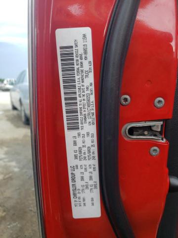 1D7RV1CT4BS502253 - 2011 DODGE RAM 1500 RED photo 12