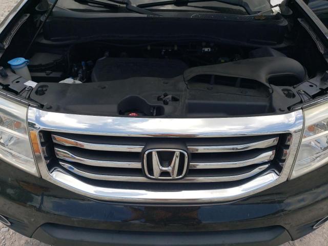 5FNYF3H67DB006252 - 2013 HONDA PILOT EXL BLACK photo 12
