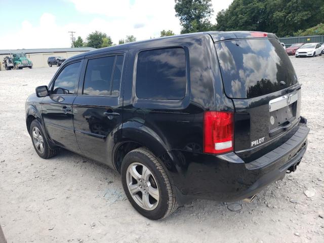 5FNYF3H67DB006252 - 2013 HONDA PILOT EXL BLACK photo 2