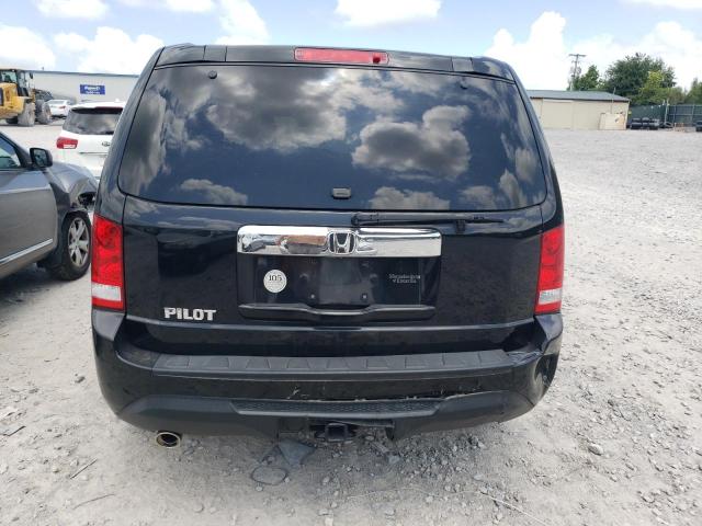 5FNYF3H67DB006252 - 2013 HONDA PILOT EXL BLACK photo 6
