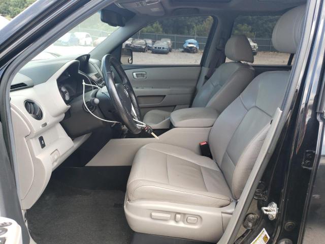 5FNYF3H67DB006252 - 2013 HONDA PILOT EXL BLACK photo 7