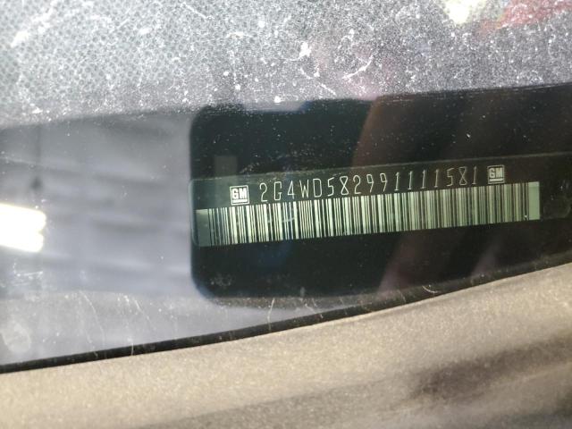 2G4WD582991111581 - 2009 BUICK LACROSSE CXL 灰色 照片 12