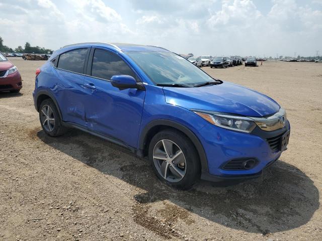 3CZRU6H5XMM750761 - 2021 HONDA HR-V EX ლურჯი ფოტო 4
