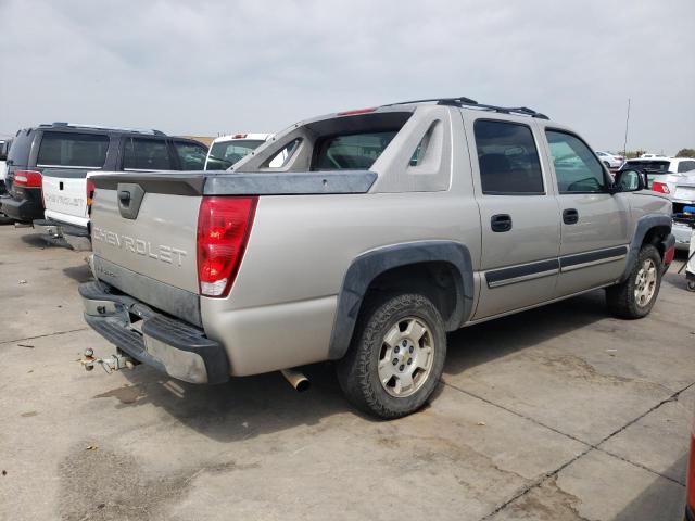 3GNEC12T94G245981 - 2004 CHEVROLET AVALANCHE C1500 BEIGE photo 3