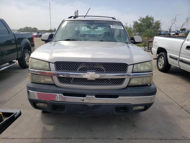 3GNEC12T94G245981 - 2004 CHEVROLET AVALANCHE C1500 BEIGE photo 5