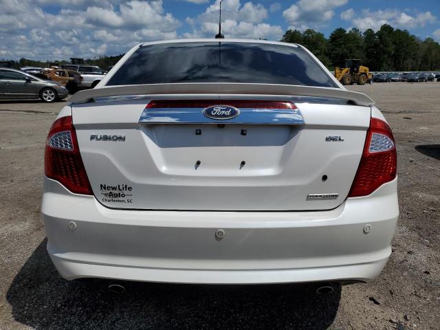 3FAHP0JG7BR125404 - 2011 FORD FUSION SEL WHITE photo 6