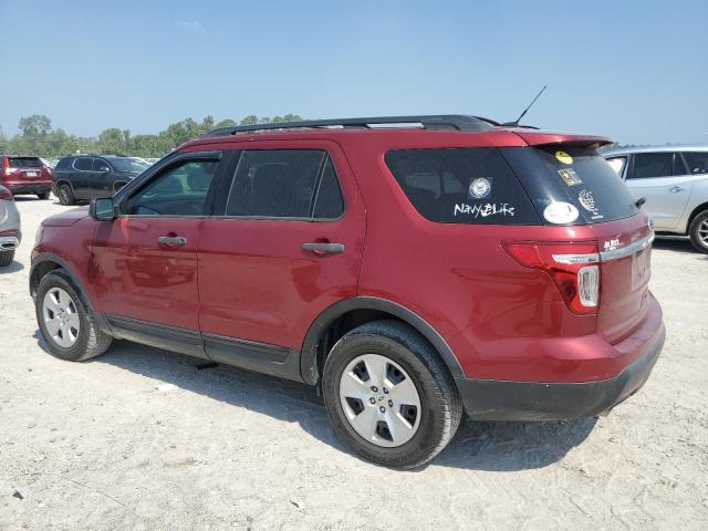 1FM5K7B82DGC85983 - 2013 FORD EXPLORER RED photo 2