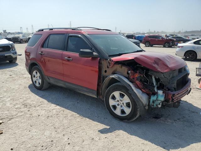 1FM5K7B82DGC85983 - 2013 FORD EXPLORER RED photo 4