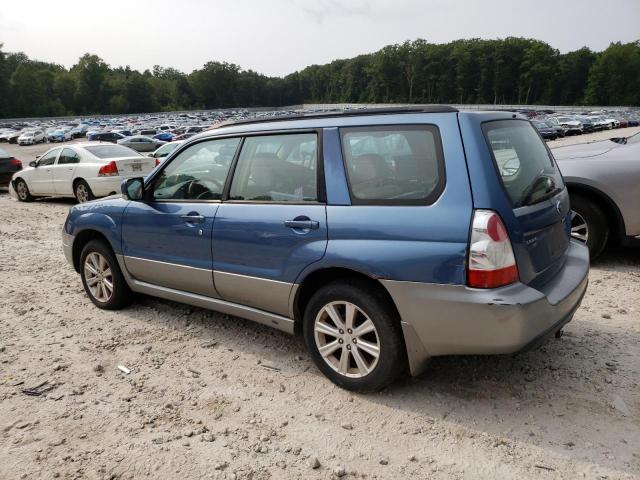 JF1SG67637H707838 - 2007 SUBARU FORESTER 2.5X LL BEAN BLUE photo 2