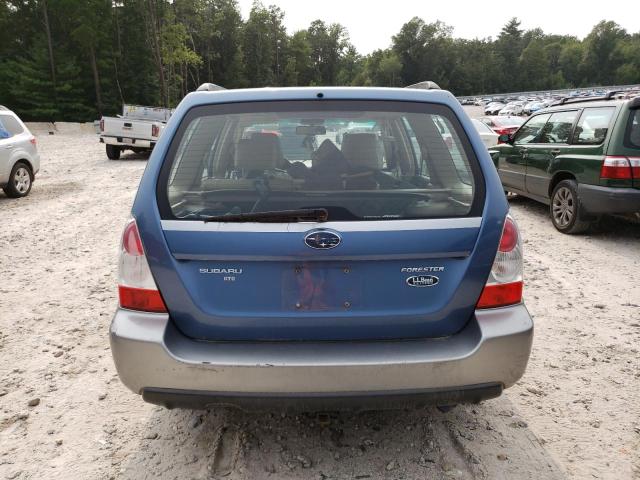 JF1SG67637H707838 - 2007 SUBARU FORESTER 2.5X LL BEAN BLUE photo 6