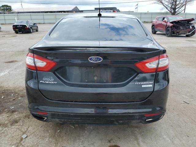 3FA6P0K93FR282120 - 2015 FORD FUSION TITANIUM BLACK photo 6