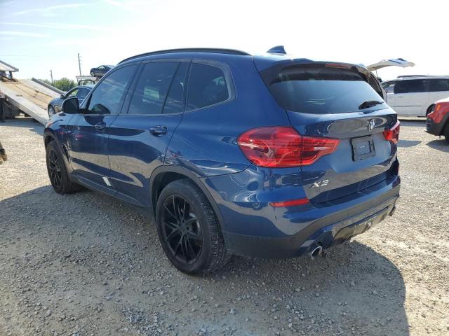 5UXTR9C50KLE13134 - 2019 BMW X3 XDRIVE3 BLUE photo 2