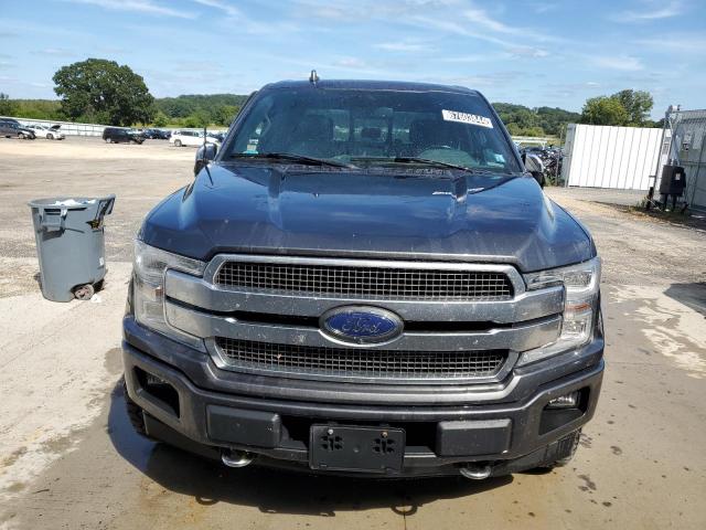 1FTFW1EG1JFB81290 - 2018 FORD F150 SUPERCREW GRAY photo 5