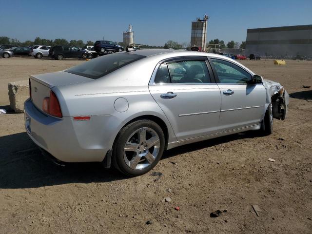 1G1ZF5E73CF199256 - 2012 CHEVROLET MALIBU 3LT ვერცხლისფერი ფოტო 3