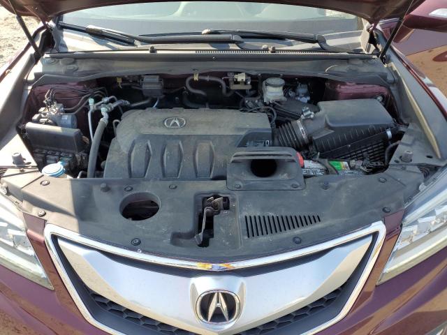 5J8TB3H5XGL006195 - 2016 ACURA RDX TECHNOLOGY Բորդո լուսանկար 12
