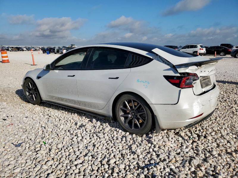 5YJ3E1EA4MF908612 - 2021 TESLA MODEL 3 白色 照片 2