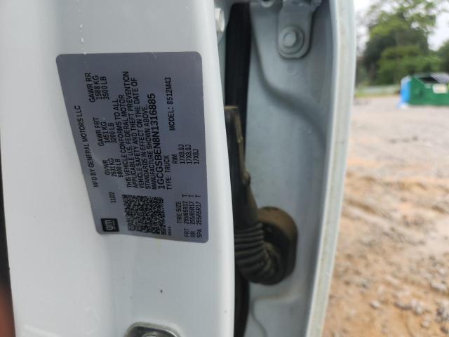 1GCGSBEN8N1316885 - 2022 CHEVROLET COLORADO WHITE photo 12