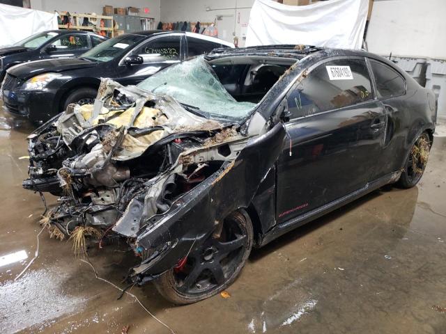 JTKDE167380264184 - 2008 TOYOTA SCION TC BLACK photo 1