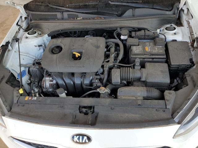 3KPF24AD5ME403465 - 2021 KIA FORTE FE WHITE photo 11