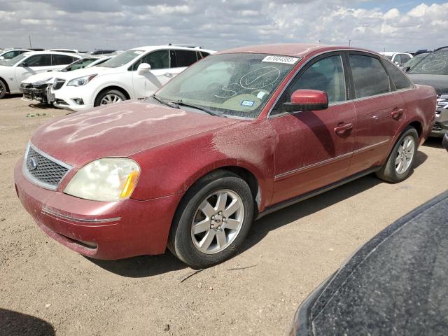 1FAHP24186G133625 - 2006 FORD FIVE HUNDR SEL RED photo 1