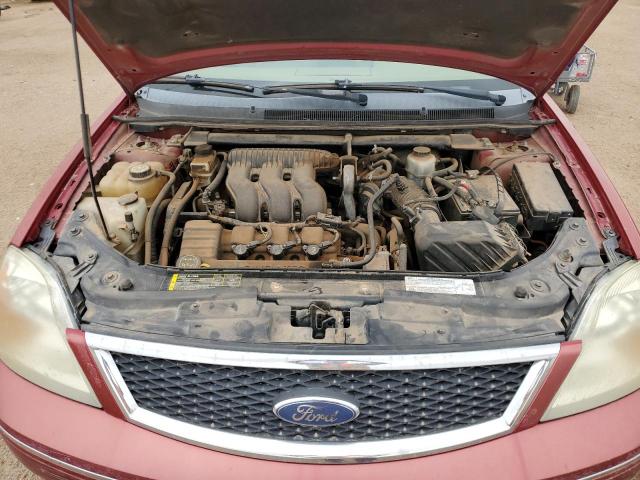 1FAHP24186G133625 - 2006 FORD FIVE HUNDR SEL RED photo 11