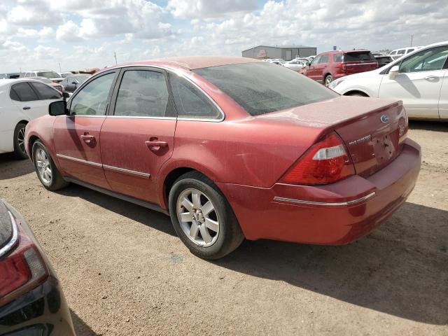 1FAHP24186G133625 - 2006 FORD FIVE HUNDR SEL RED photo 2